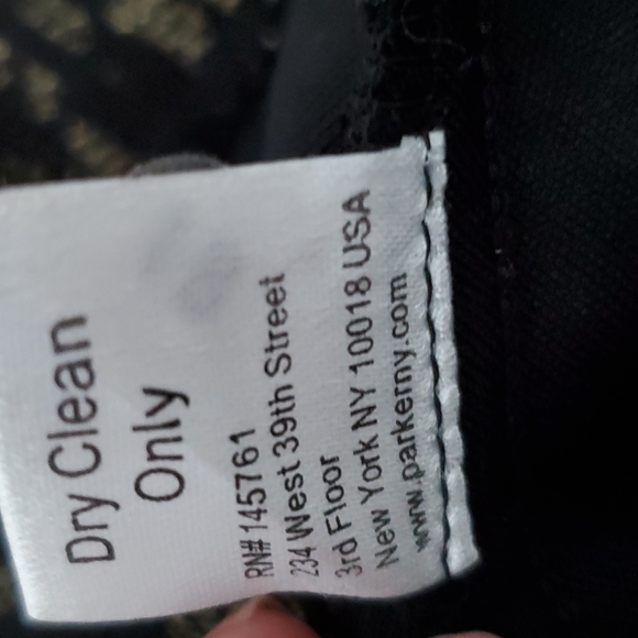 Parker Black Gold & Jacquard Style Dress - Picture 9 of 9